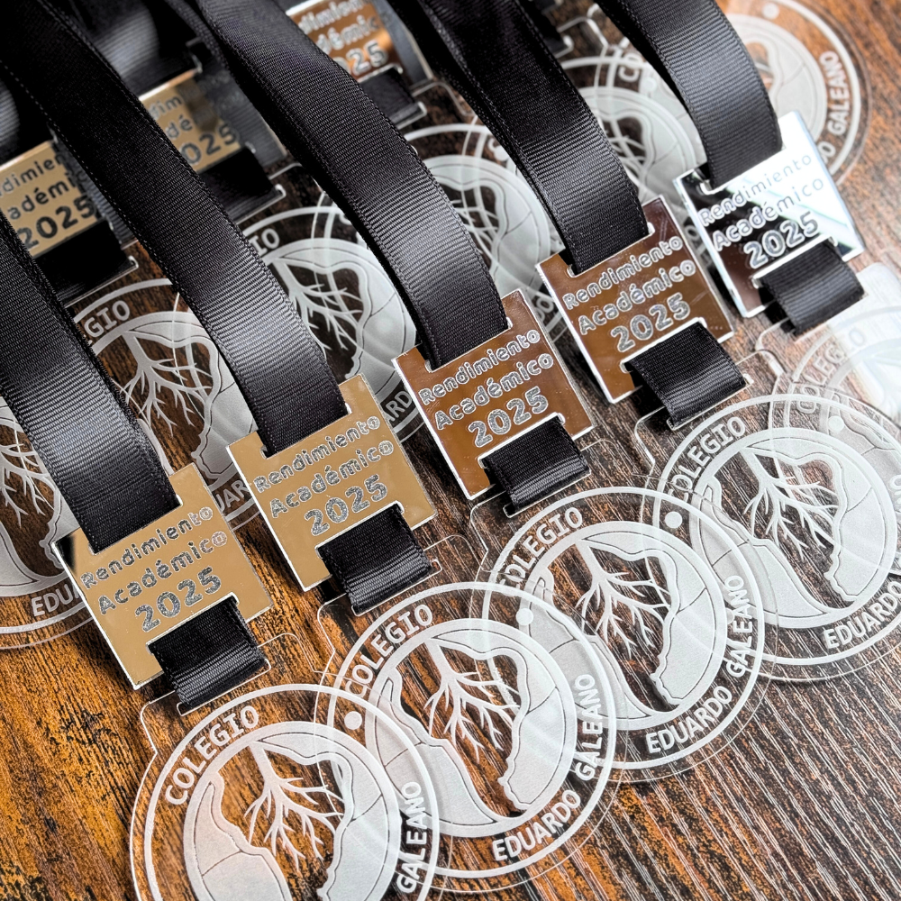 Medallas Personalizadas con Pasador