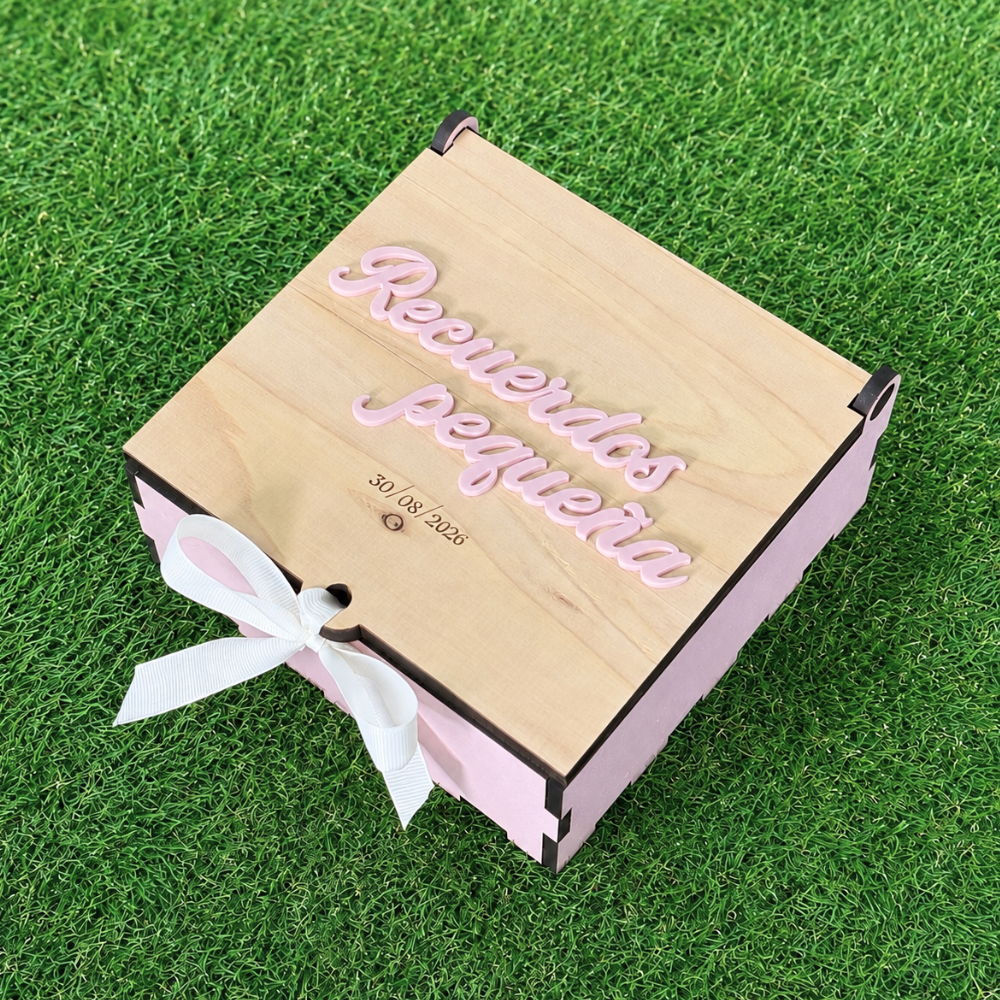 Cajita Personalizada para recuerdos