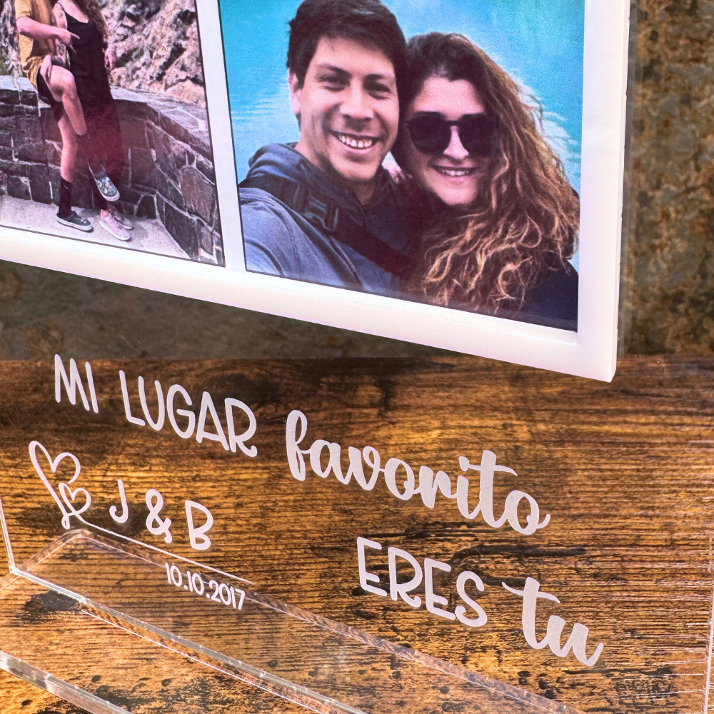 Decoración Grabado con foto