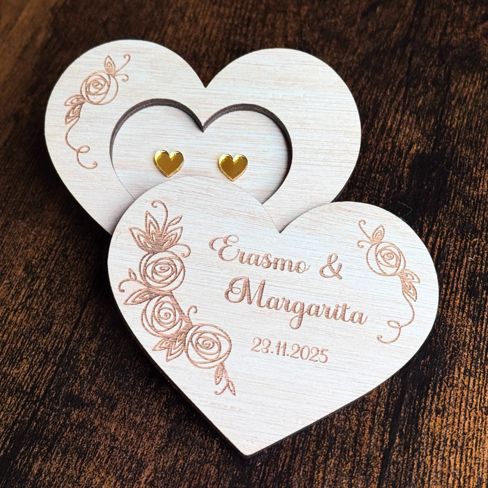 Cajita Anillos Corazón