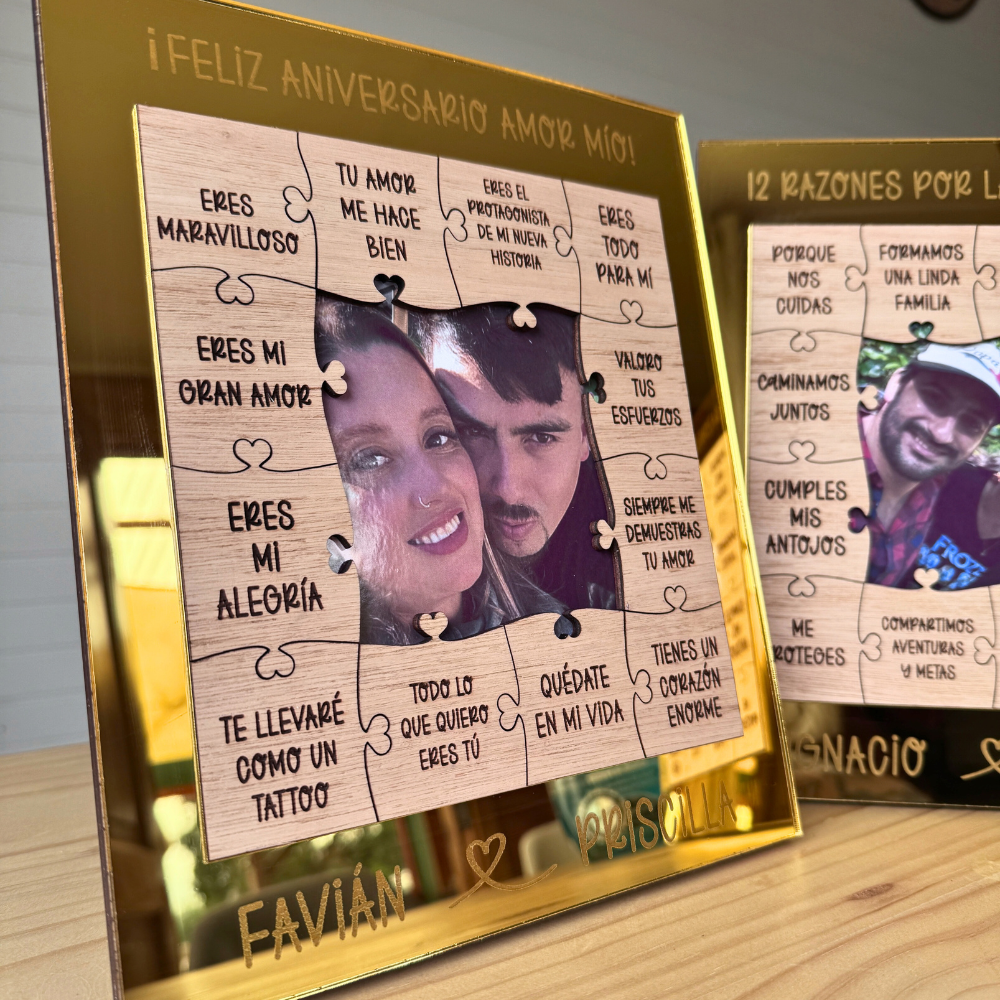 Cuadrito Dedicatoria con foto