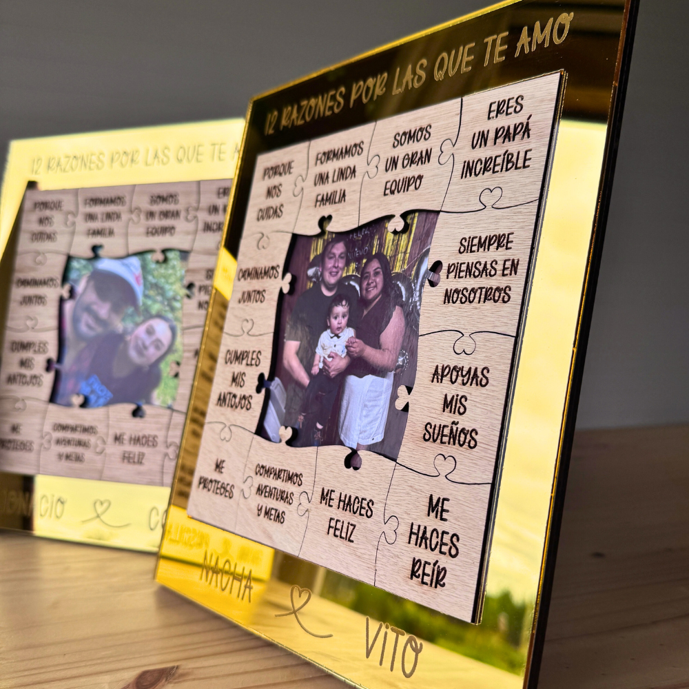 Cuadrito Dedicatoria con foto