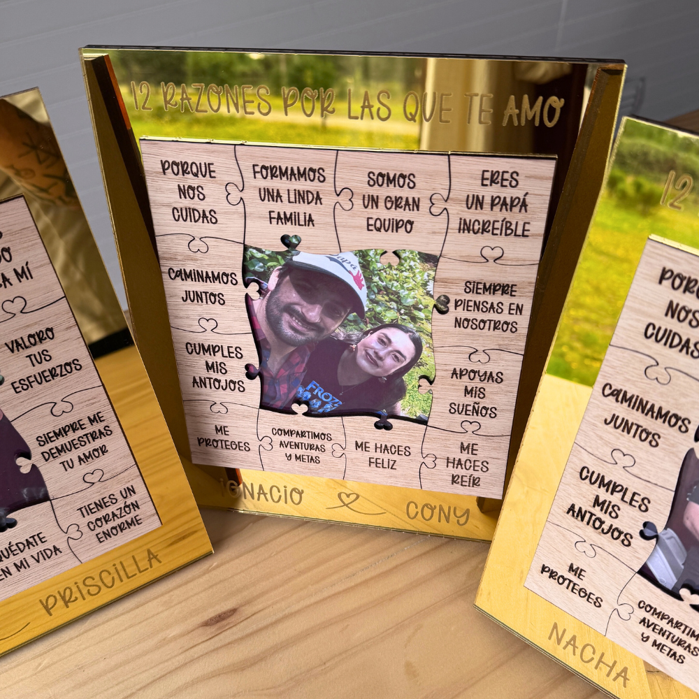 Cuadrito Dedicatoria con foto