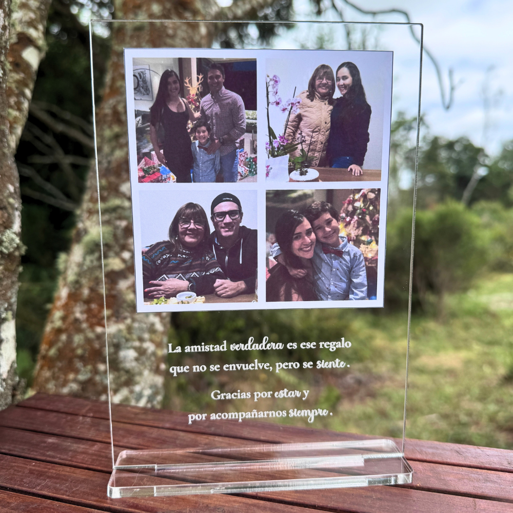 Decoración Grabado con foto