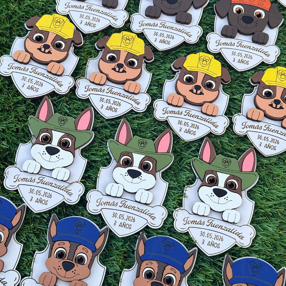 Recuerdos Paw Patrol