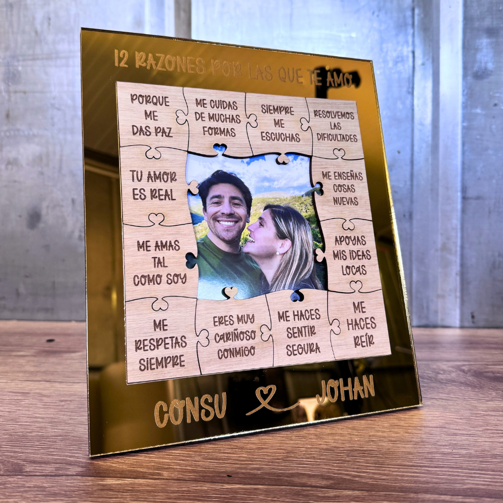 Cuadrito Dedicatoria con foto