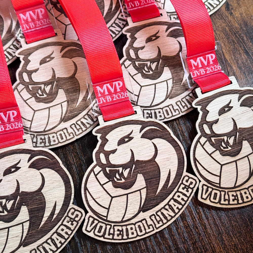 Medallas Personalizadas con Pasador