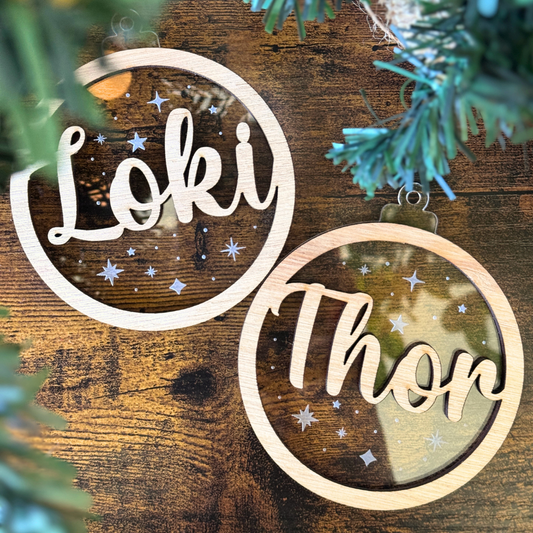 Esferas Navidad (doble)