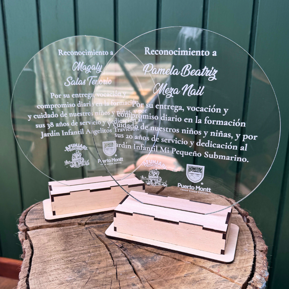 Galvano Circular Base Caja