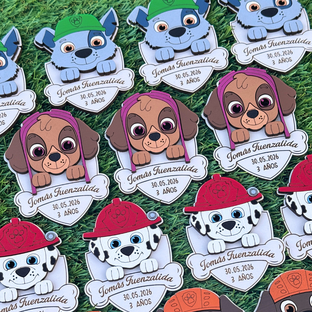 Recuerdos Paw Patrol