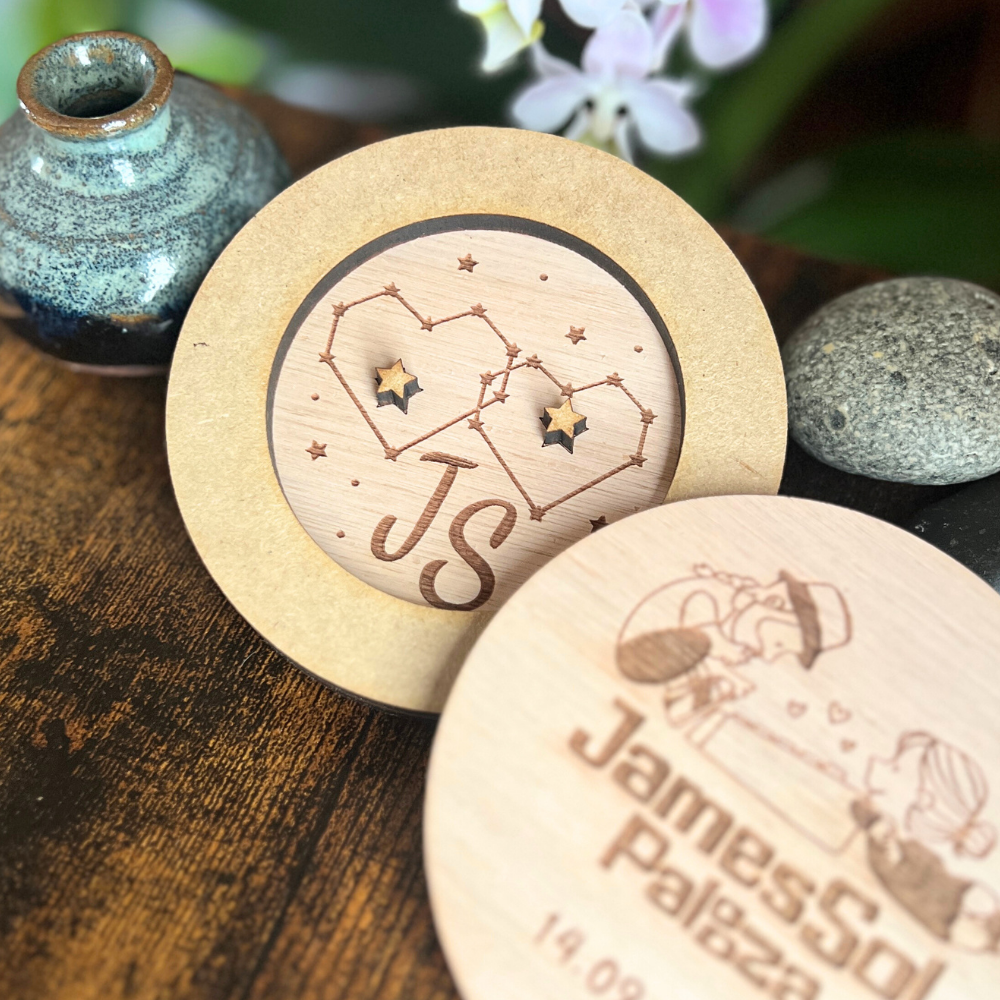 Cajita Anillos Circular