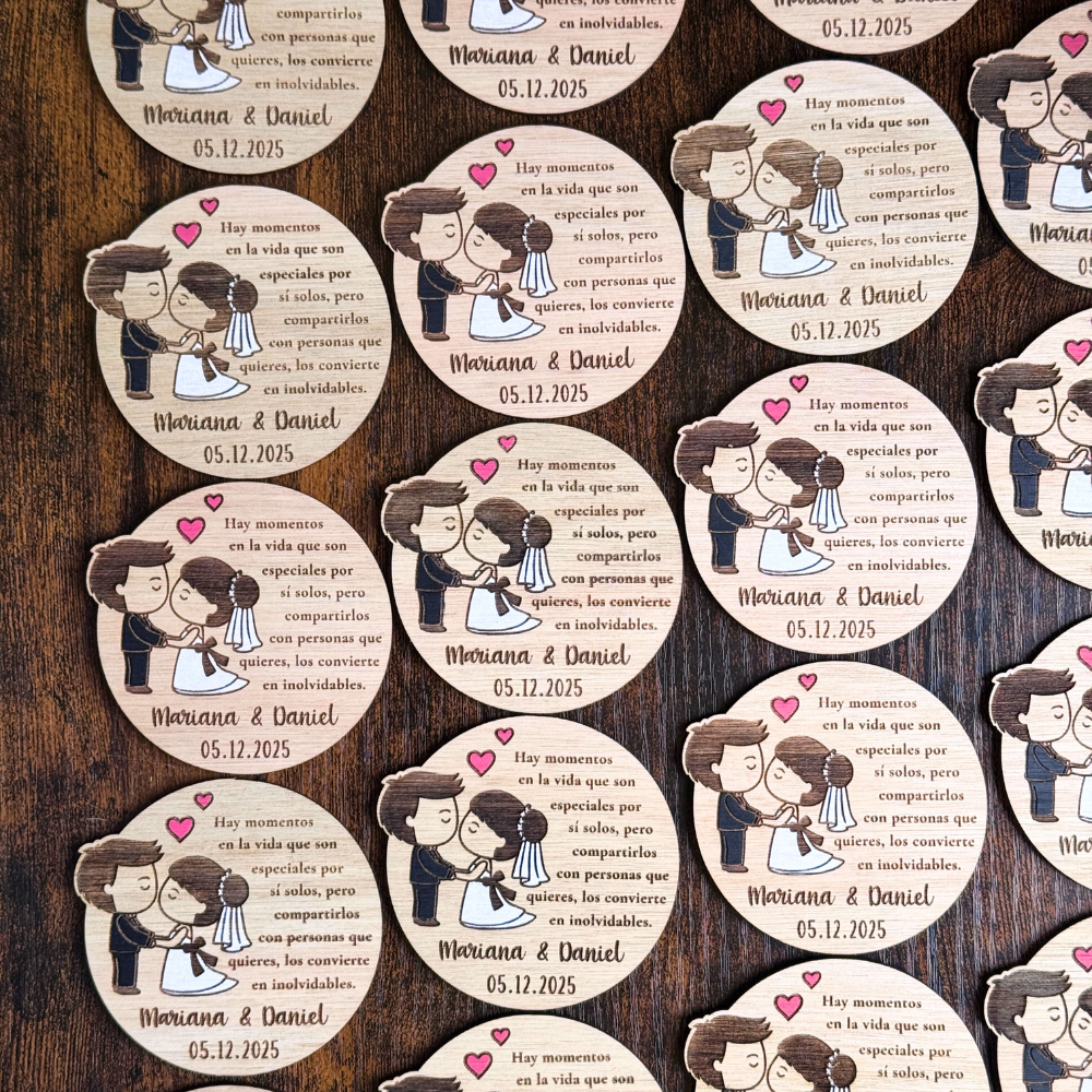 Recuerdos Novios Grabado