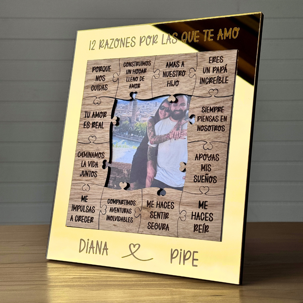 Cuadrito Dedicatoria con foto