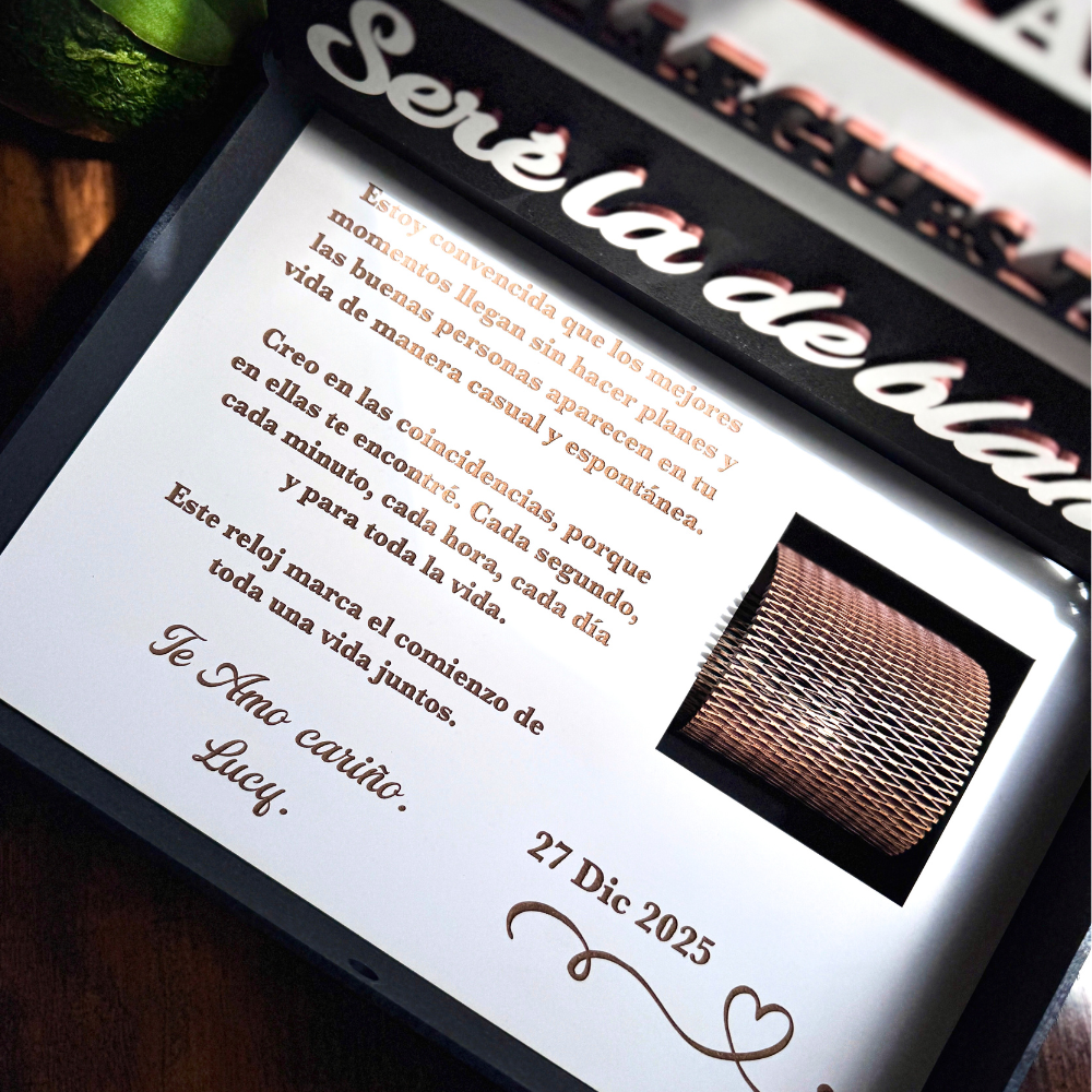 Caja Personalizada para Reloj