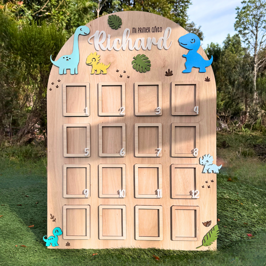 Cuadro Mi Primer Año Personalizado