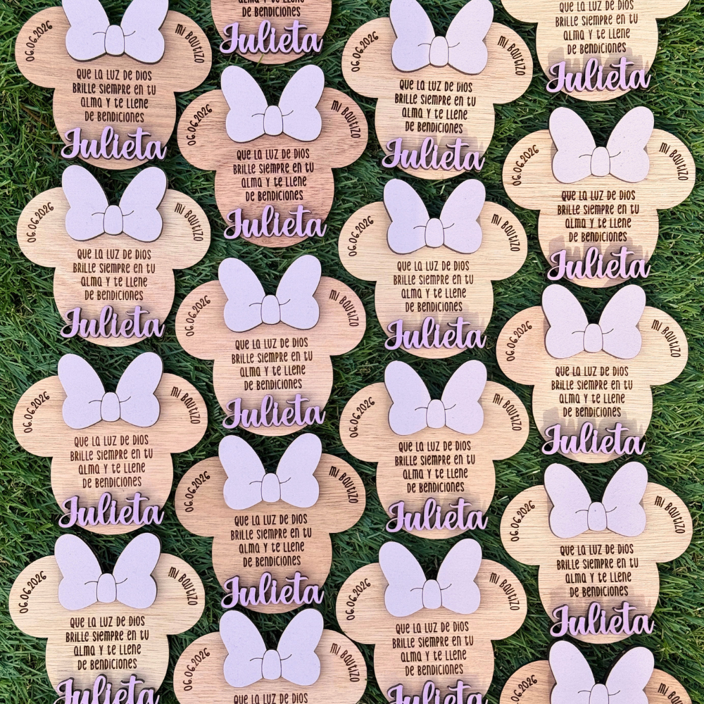 Recuerdos Silueta Minnie