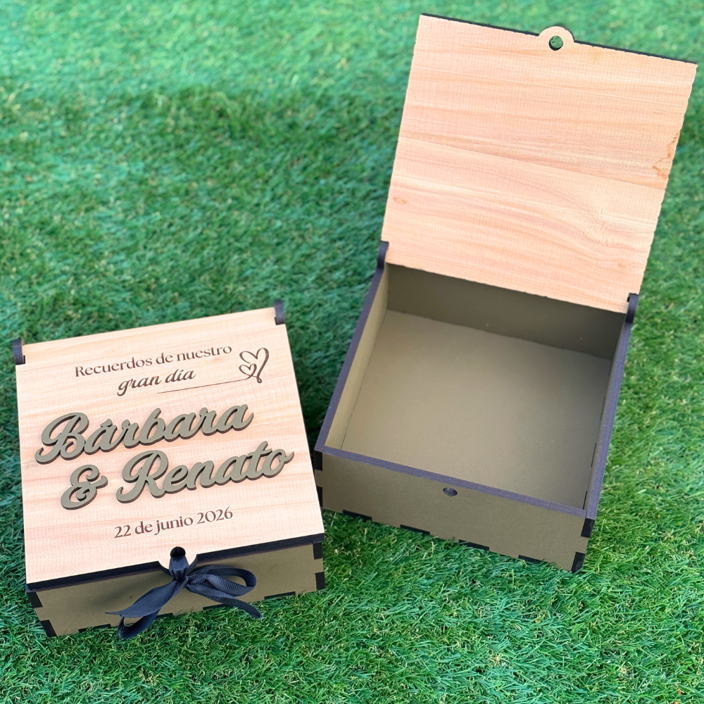 Cajita Personalizada para recuerdos