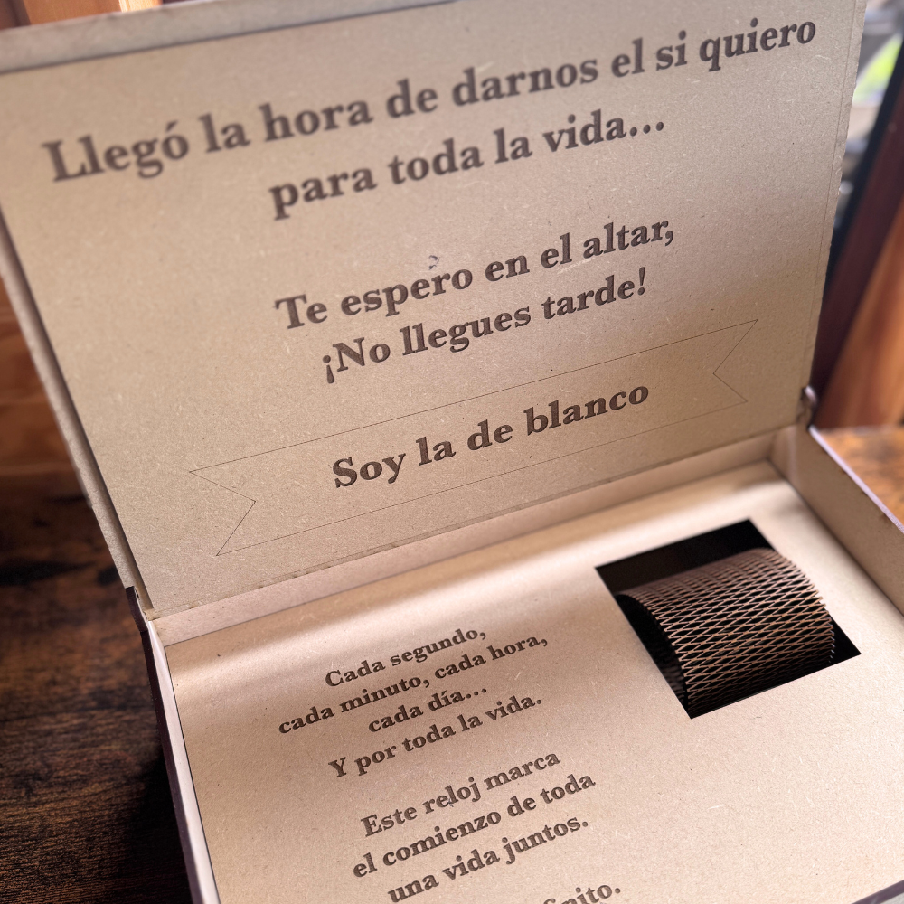 Caja Personalizada para Reloj