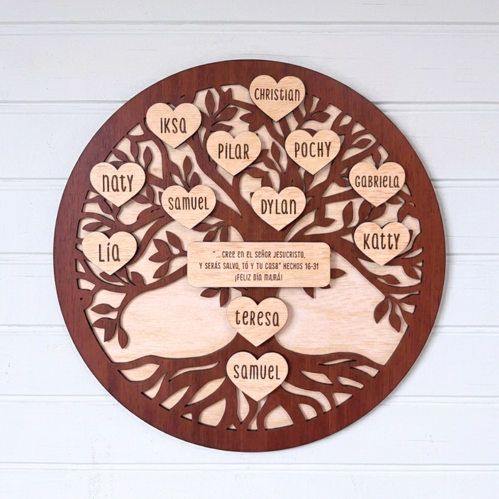 Árbol con Dedicatoria