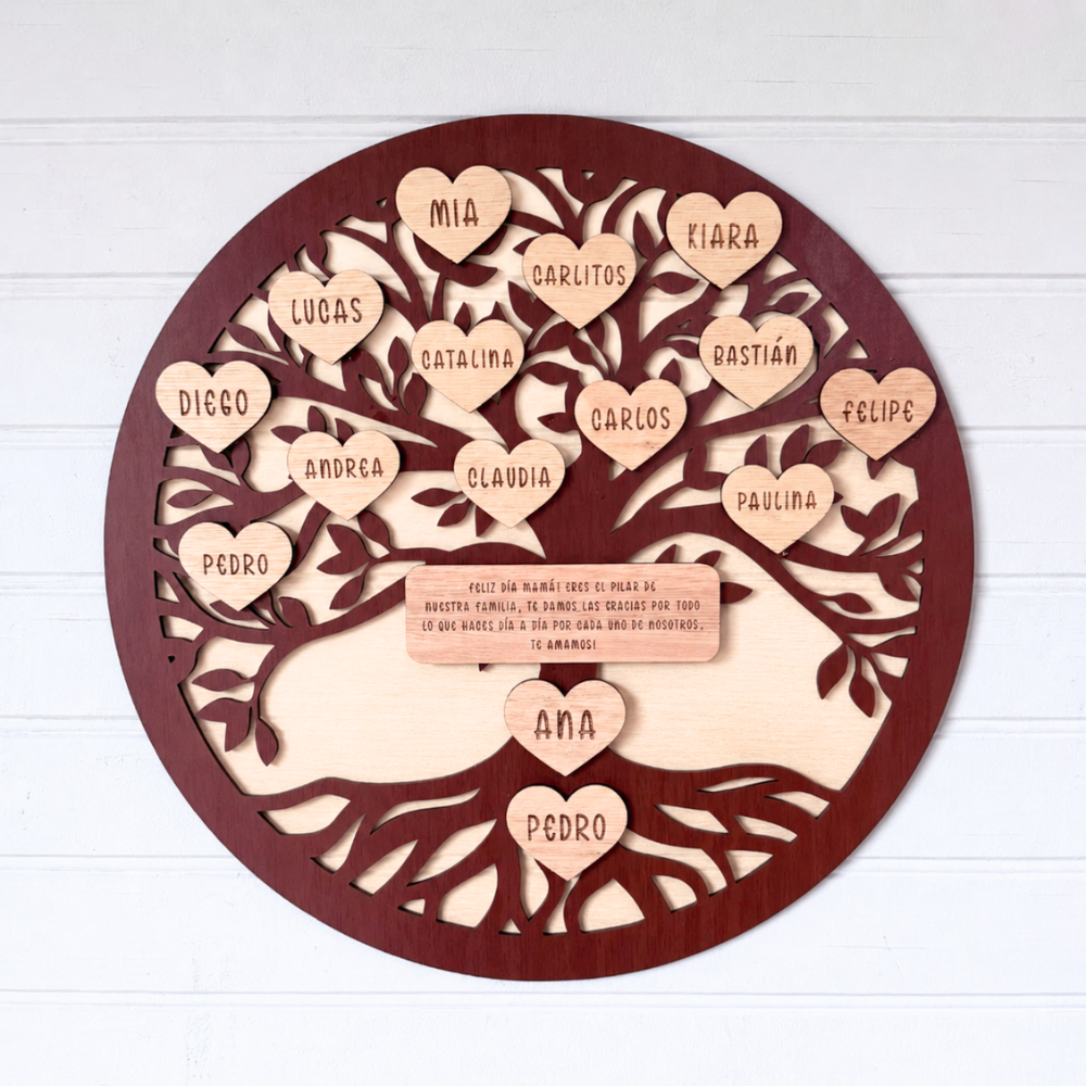 Árbol con Dedicatoria