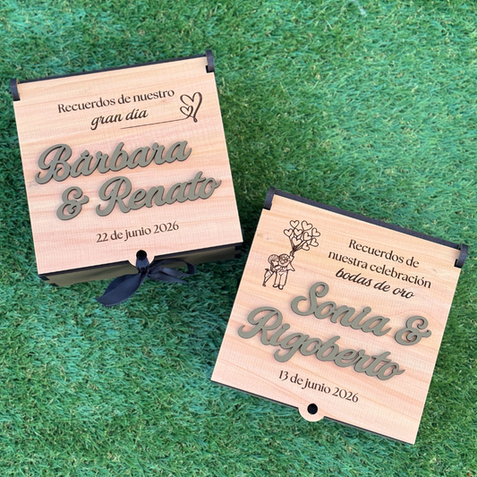 Cajita Personalizada para recuerdos
