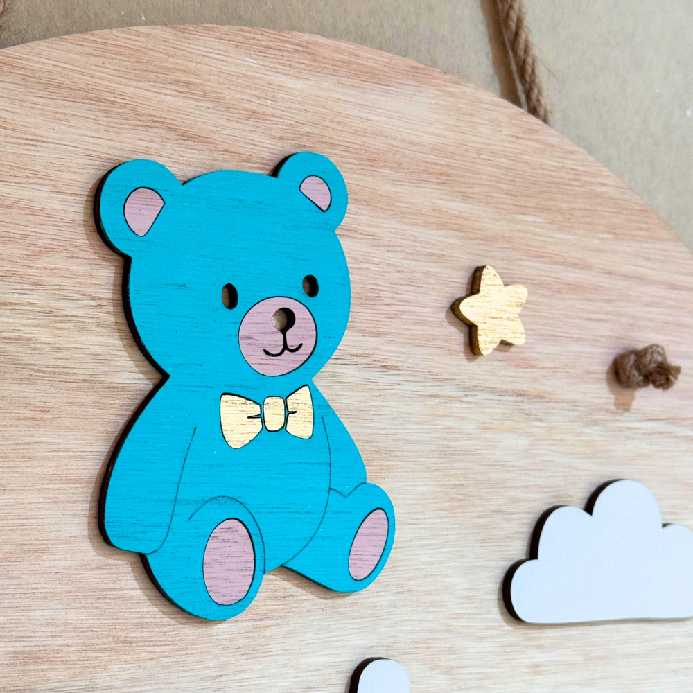 Cartel Nombre Ositos