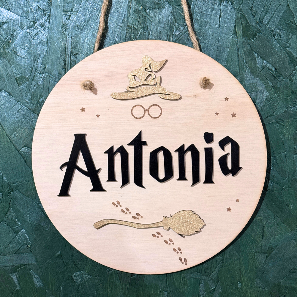 Cartel Nombre Harry Potter