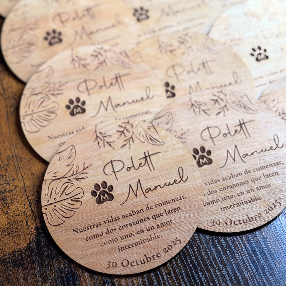 Recuerdos Posavasos Personalizados