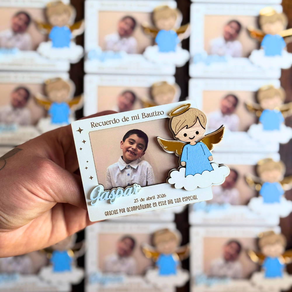 Recuerdos Angelitos con foto