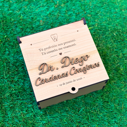 Cajita Personalizada Titulación / Graduación