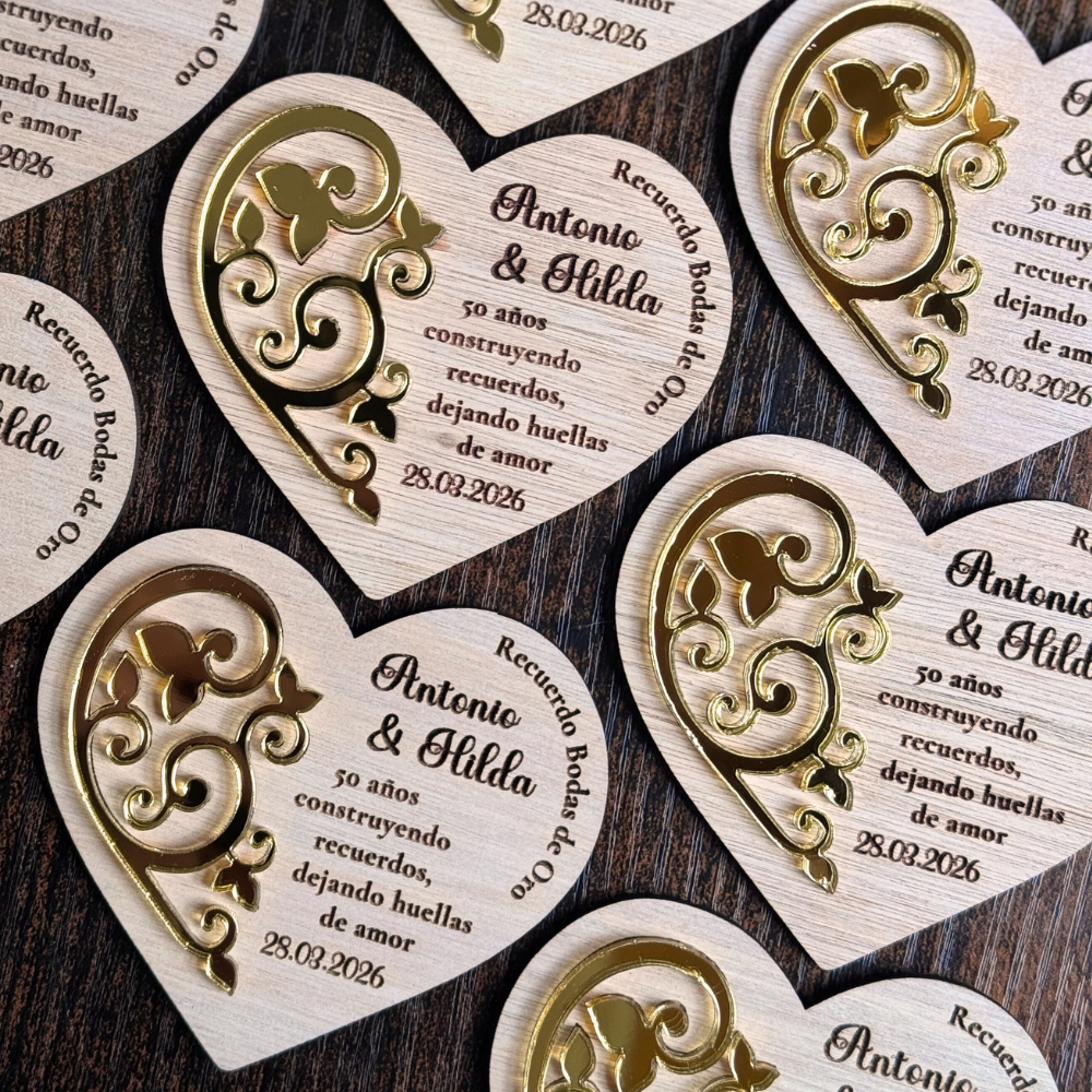 Recuerdos Boda Oro / Plata