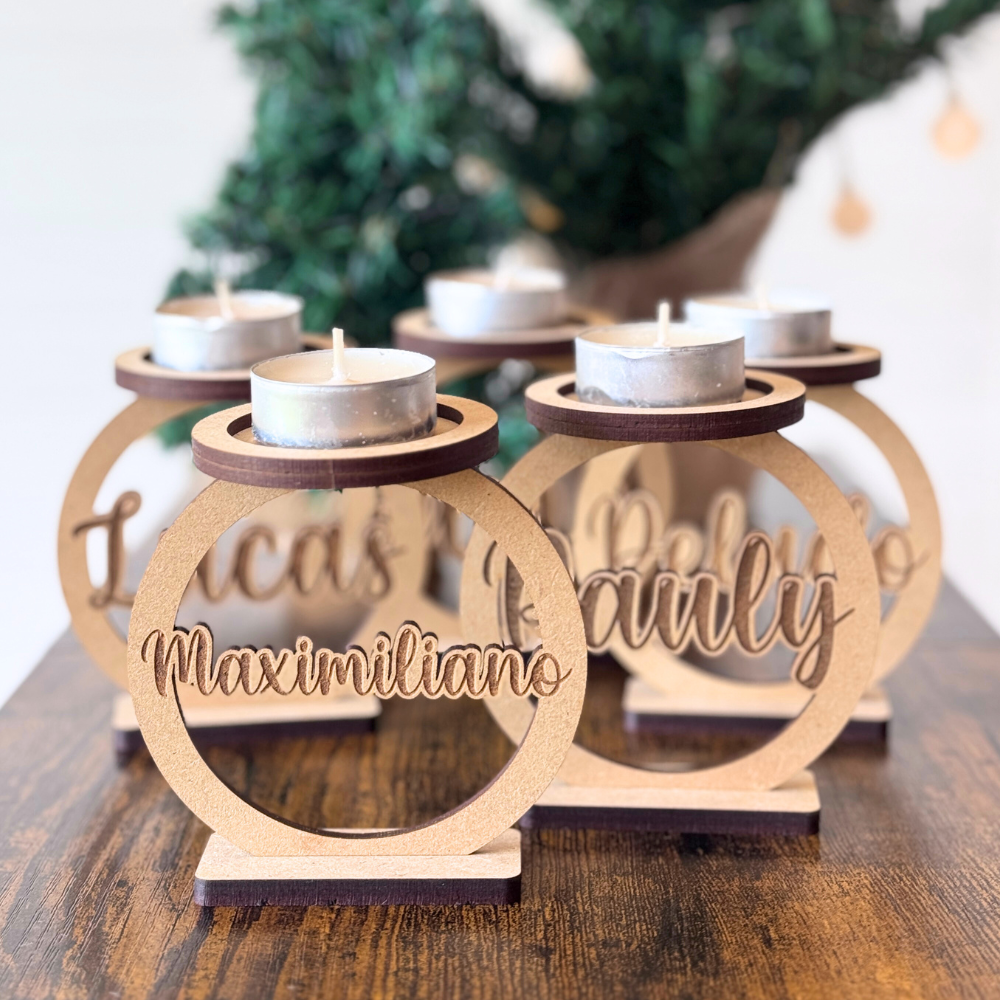 Esferas Portavelas Diseño Personalizado