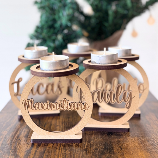 Esferas Portavelas Diseño Personalizado