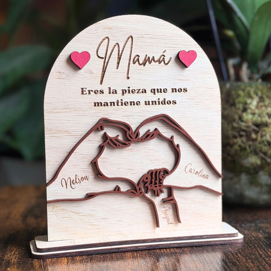 Decoración Manitos Corazón