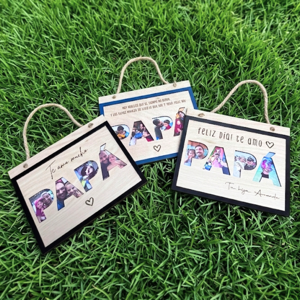 Cuadro papá con fotos