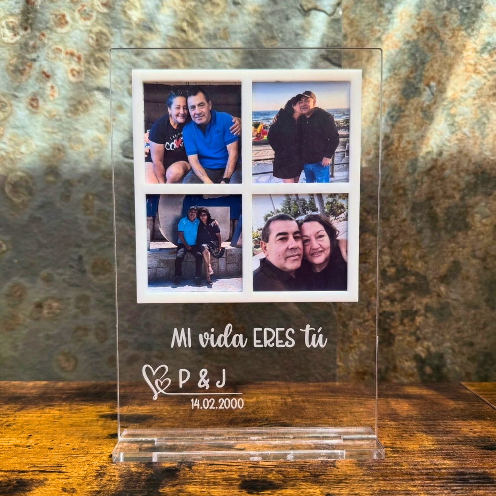 Marco grabado personalizado