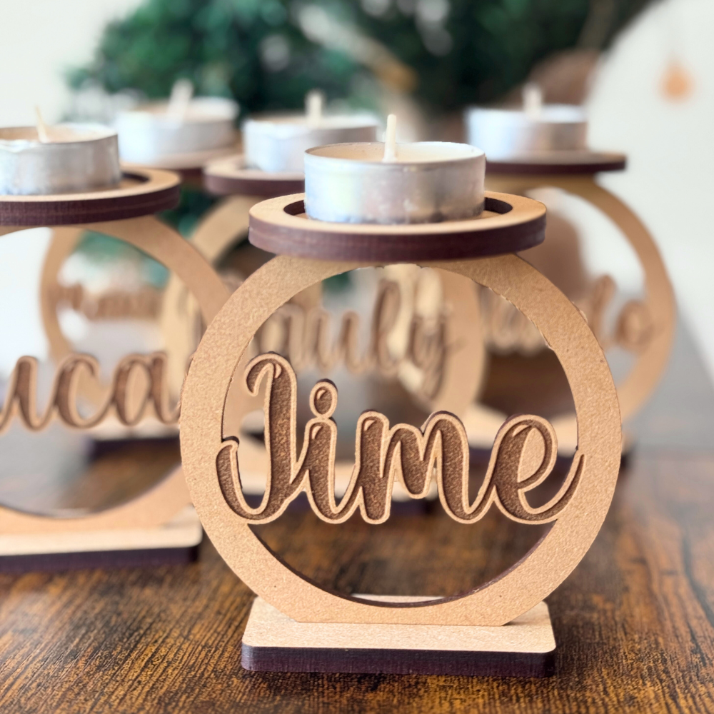 Esferas Portavelas Diseño Personalizado