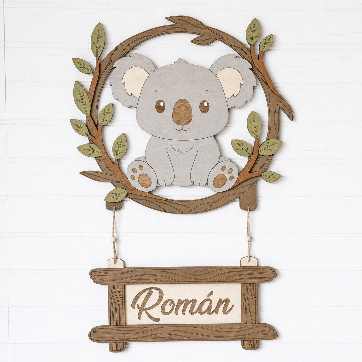 Cartel Nombre Koala